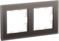 Рамка AtlasDesign Nature 2 поста оргстекло мокко Systeme Electric ATN320602 ATN320602 - магазин электротехники Electroshop