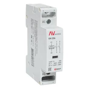 Контактор модульный EKF Averes КМ 25А 2NO 230В AC 1 модуль km-av-1-25-20-230V km-av-1-25-20-230V - магазин электротехники Electroshop