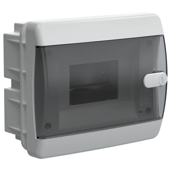 Щит встраиваемый UNION Compact ЩРВ-П-6 6м прозрачная дверь IP41 IEK UIC-KP12-V-06-41-K01 UIC-KP12-V-06-41-K01 - магазин электротехники Electroshop