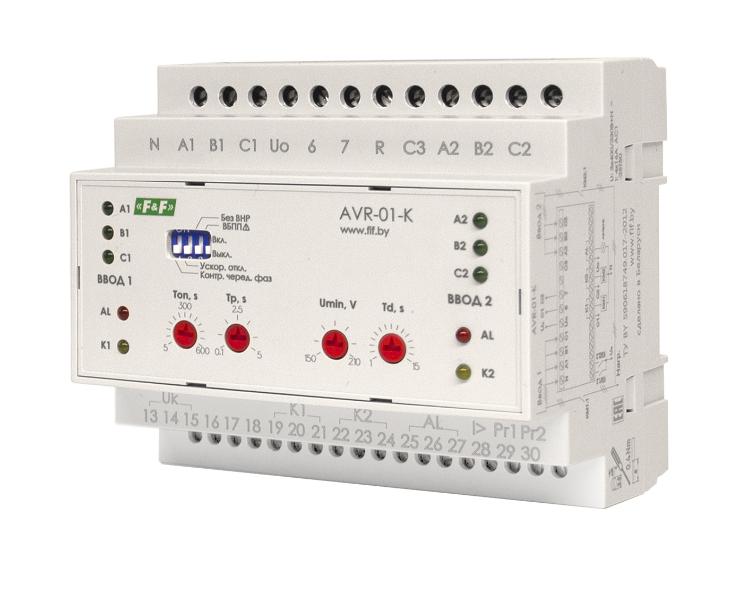 Устройство управления резервным питанием F&F AVR-01-K EA04.006.001 EA04.006.001 - магазин электротехники Electroshop