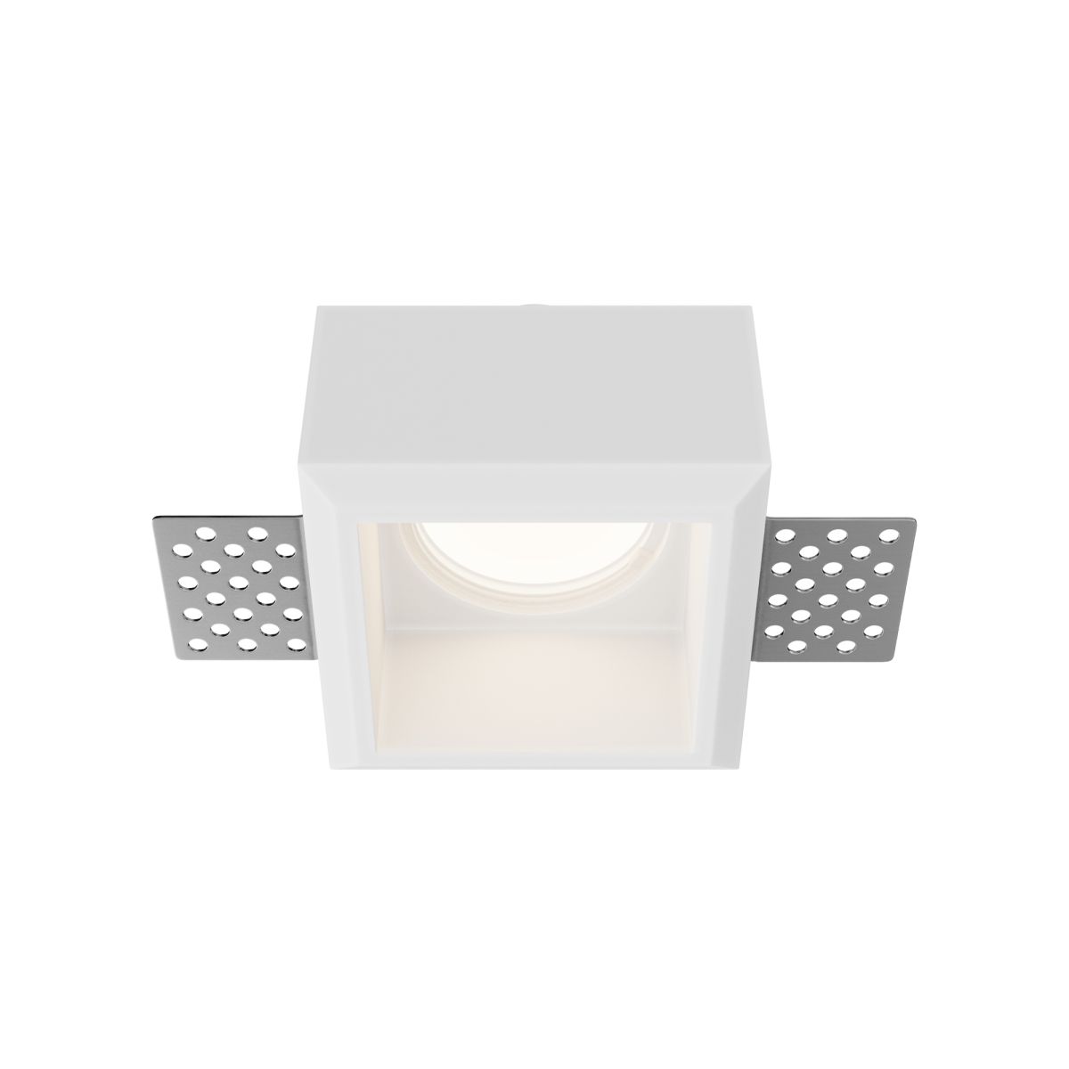 Встраиваемый светильник Maytoni Technical Gyps Modern DL131-GU10-01-W DL131-GU10-01-W - магазин электротехники Electroshop