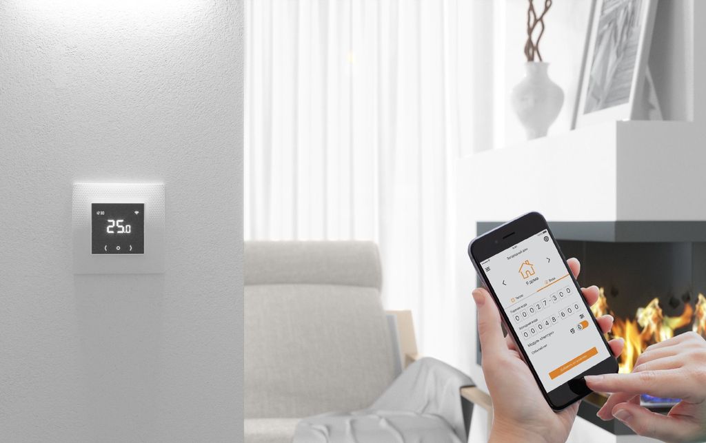 Терморегулятор теплого пола Теплолюкс EcoSmart 25 Wi-Fi 2239190 2239190 - магазин электротехники Electroshop