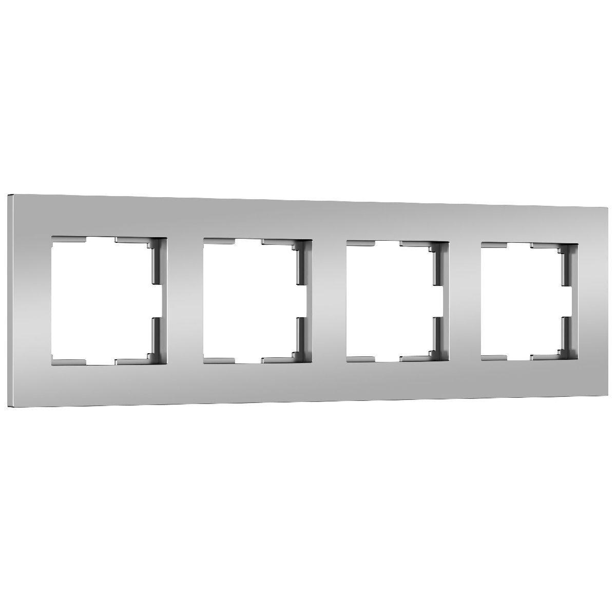 Рамка на 4 поста Werkel Slab 4690389193545 W0042965 a062817 4690389193545 - магазин электротехники Electroshop
