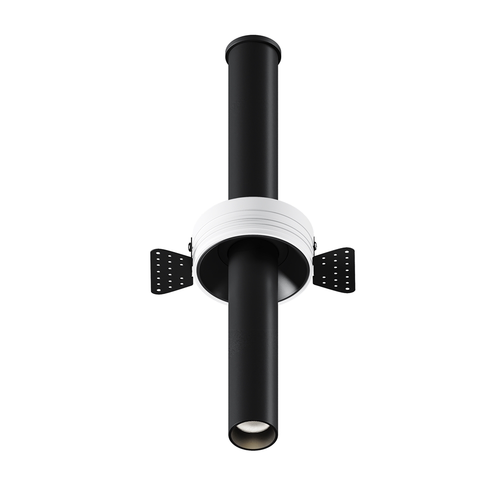 Встраиваемый светодиодный светильник Maytoni Technical Ceiling Focus T C140TRS-L300-7W3K-B C140TRS-L300-7W3K-B - магазин электротехники Electroshop