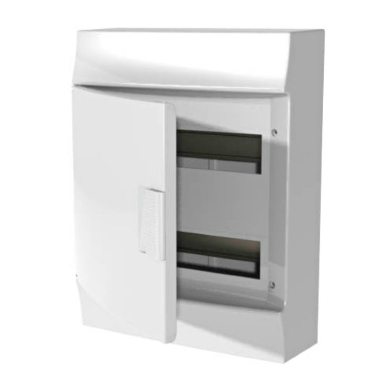 Бокс настенный ABB Mistral41 36М модулей (2x18) непрозрачная дверь с клеммным блоком 1SLM004102A3106 1SLM004102A3106 - магазин электротехники Electroshop