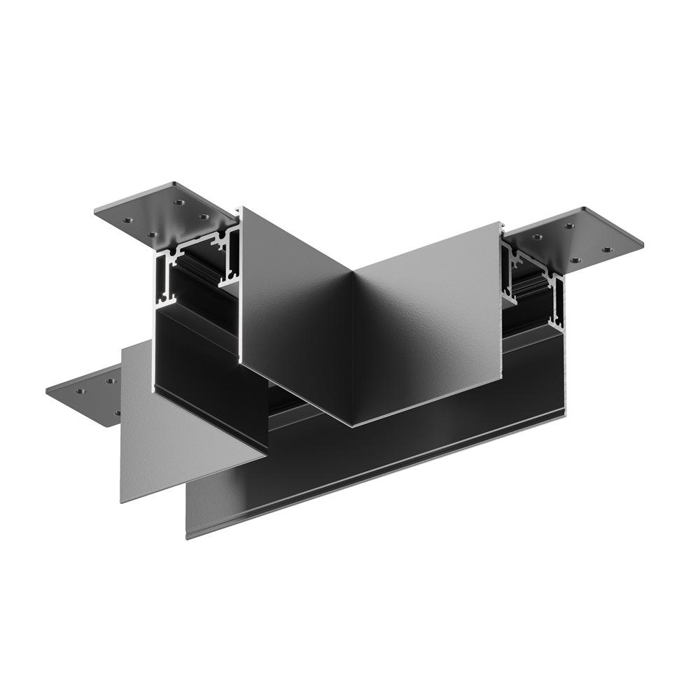 Угол-соединитель для магнитного шинопровода Maytoni Technical Magnetic track system Gravity TRA010CT-41B TRA010CT-41B - магазин электротехники Electroshop