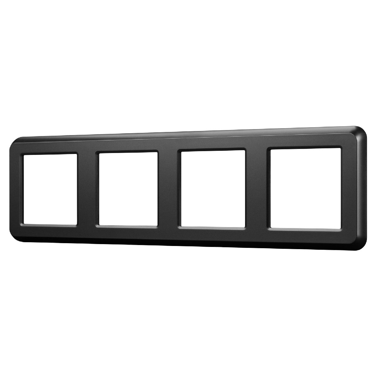 Рамка четырехместная Arlight FRM-VERSA-PL-4-BK 045188 045188 - магазин электротехники Electroshop