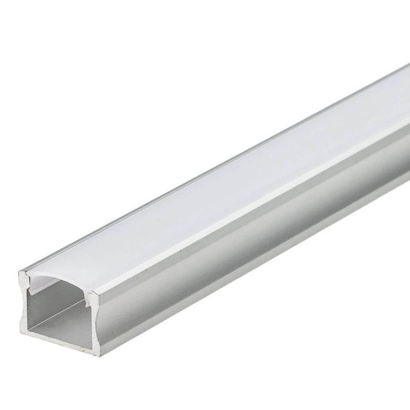 Профиль с экраном Arlight ALU-WIDE-H15-2000 ANOD+FROST 014848 014848 - магазин электротехники Electroshop