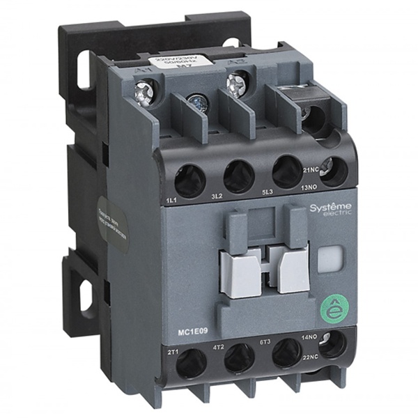 Контактор MC1E 3P 18A НО+НЗ катушка 110В AC-3 Systeme Electric MC1E18F7 MC1E18F7 - магазин электротехники Electroshop