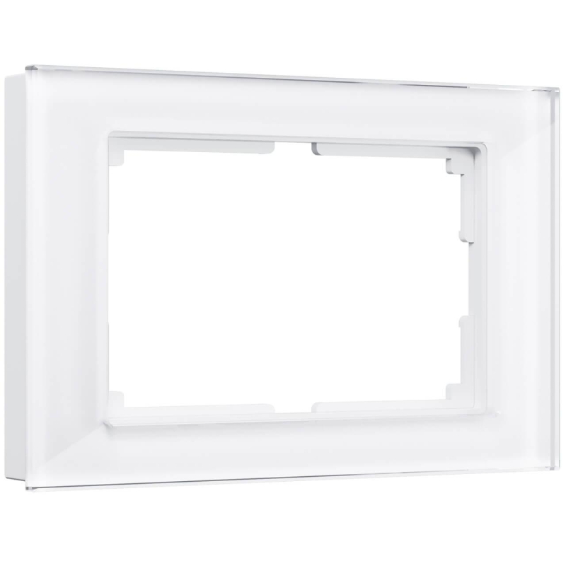 Рамка для двойной розетки Werkel Favorit белый W0081101 4690389160219 4690389160219 - магазин электротехники Electroshop