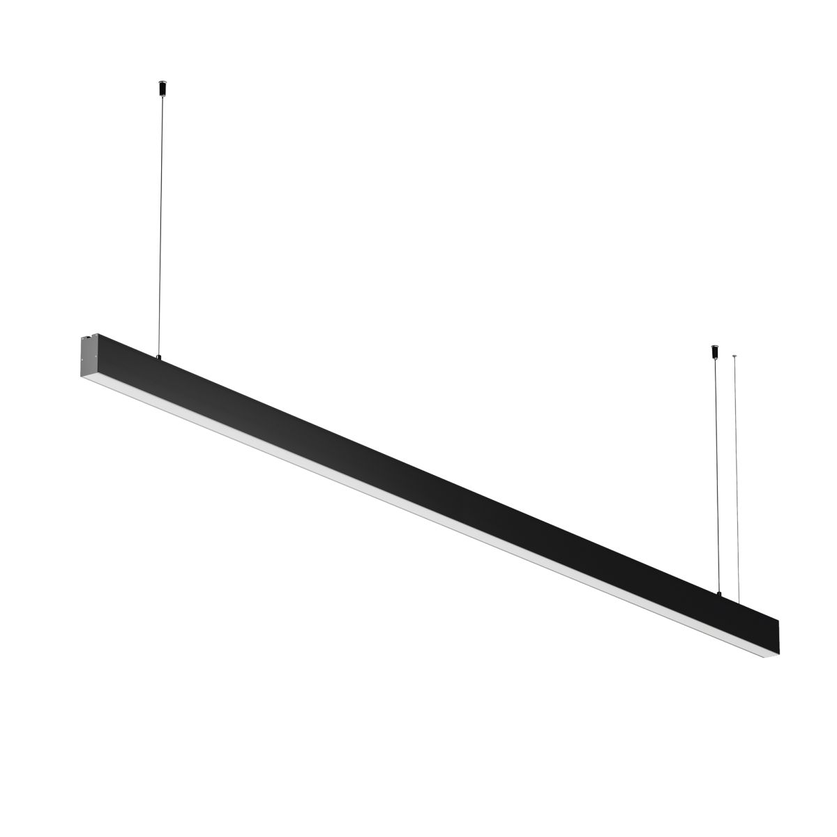 Линейный подвесной светильник Maytoni Technical 4000K 35x67 (Черный, 2 м) LL312048 LL312048 - магазин электротехники Electroshop