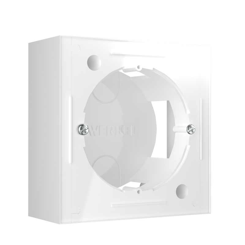 Коробка для накладного монтажа Werkel 4690389170829 W8000001 4690389170829 - магазин электротехники Electroshop