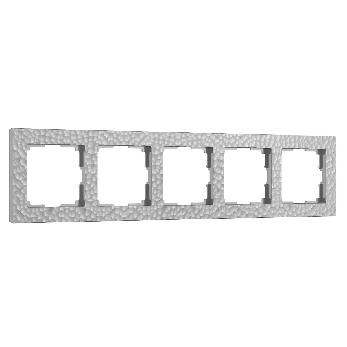 Рамка Werkel Hammer черный 4690389163555 4690389163555 - магазин электротехники Electroshop