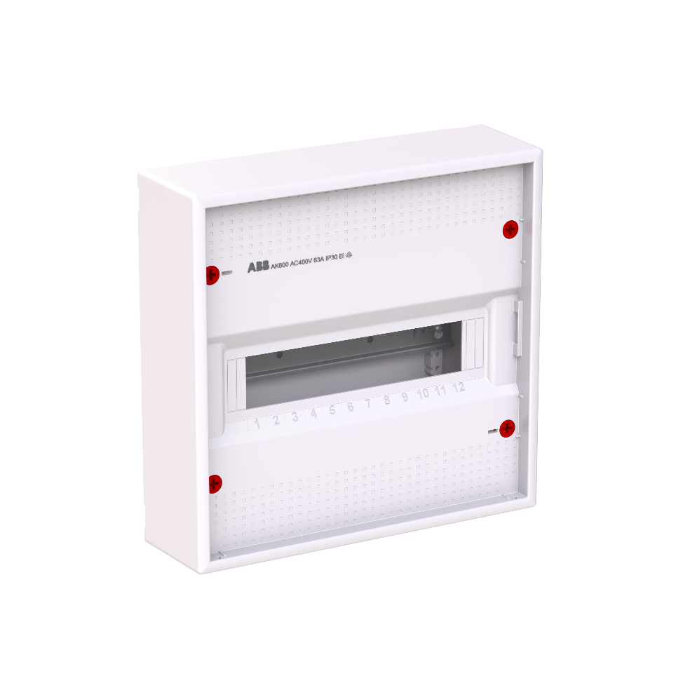 AK612E2 Шкаф накладной ABB на 12 модулей 1-рядный IP30 328x339x99 без двери 2CPX032568R9999 2CPX032568R9999 - магазин электротехники Electroshop