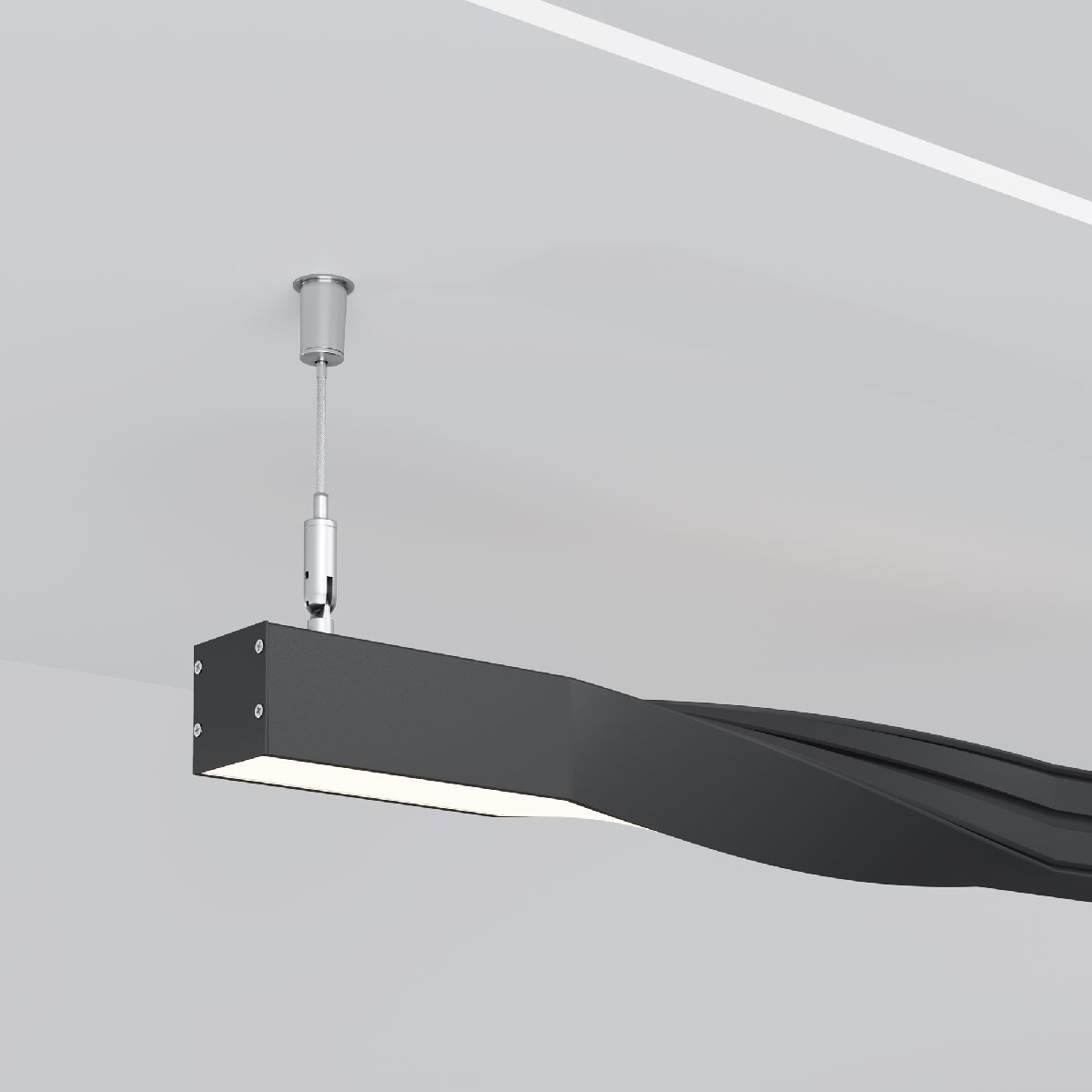 Радиусный профиль Maytoni Led strip ALM-3535R-B-TR-90°-0.4M ALM-3535R-B-TR-90°-0.4M - магазин электротехники Electroshop