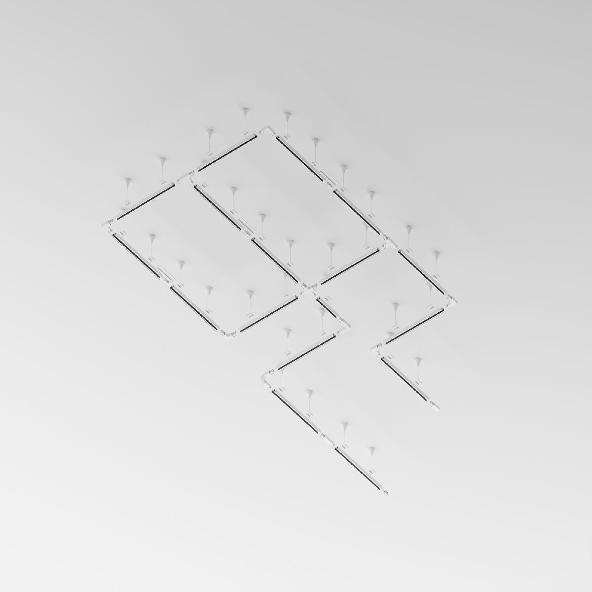 Шинопровод трехфазный Maytoni Technical Busbur trunking TRX005-312W TRX005-312W - магазин электротехники Electroshop