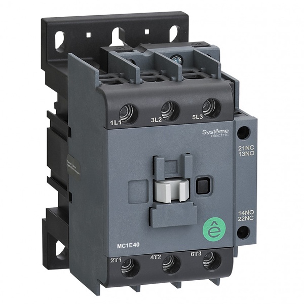 Контактор MC1E 3P 40A НО+НЗ катушка 110В AC-3 Systeme Electric MC1E40F7 MC1E40F7 - магазин электротехники Electroshop