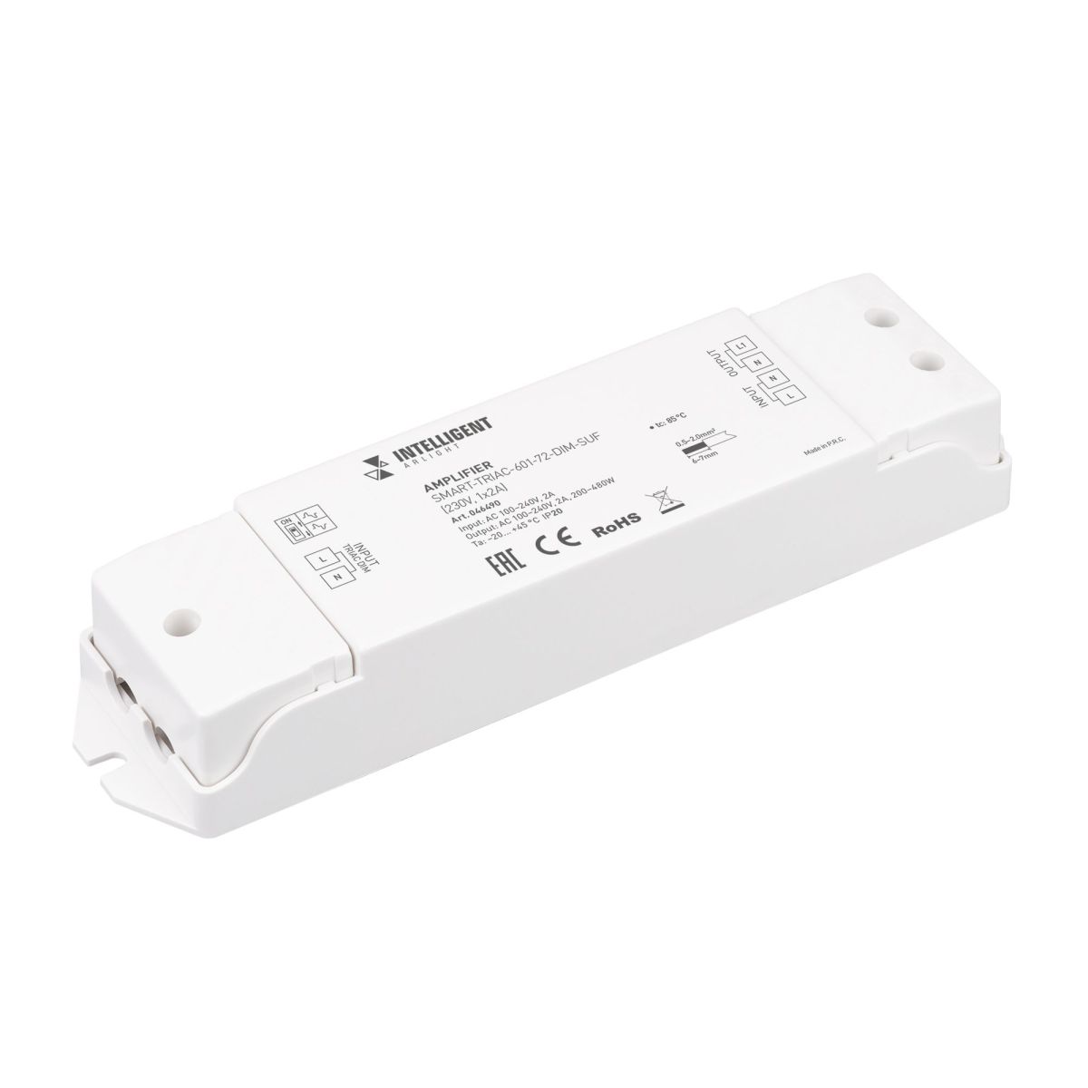Усилитель Arlight SMART-TRIAC-601-72-DIM-SUF (230V, 1x2A) 046490 046490 - магазин электротехники Electroshop