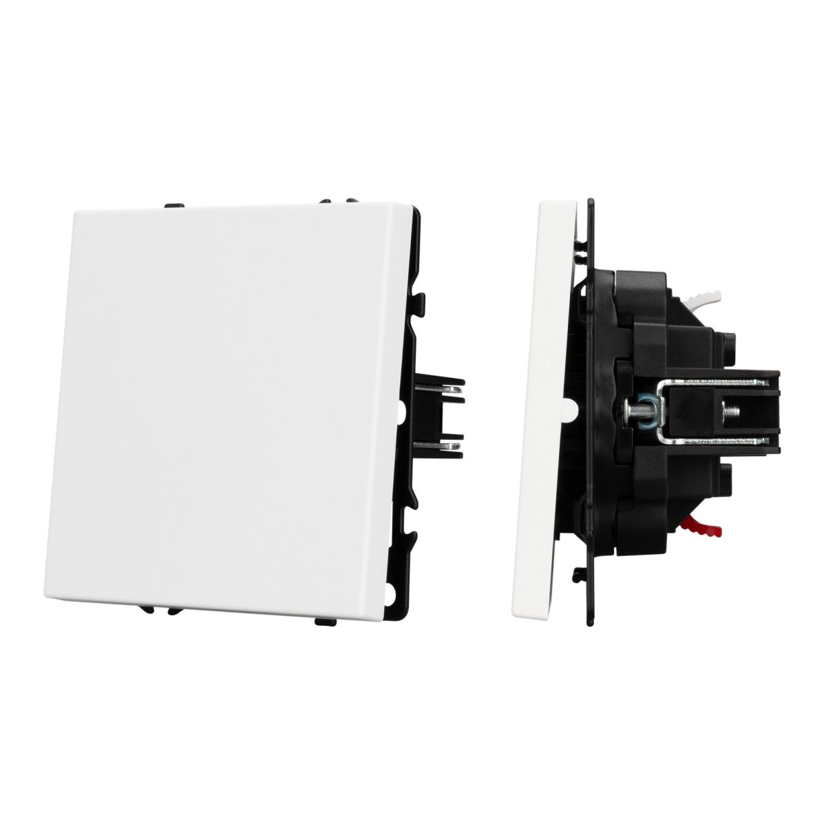 Механизм звонкового выключателя Arlight SWT-NOBE-MKR1-SFPL-WH (230V, 10A) (Белый кварц) 054237(1) 054237(1) - магазин электротехники Electroshop