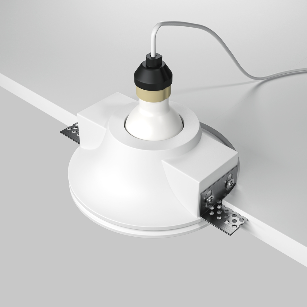 Встраиваемый светильник Maytoni Technical Downlight Gyps Modern DL002-1-01-W-1 DL002-1-01-W-1 - магазин электротехники Electroshop