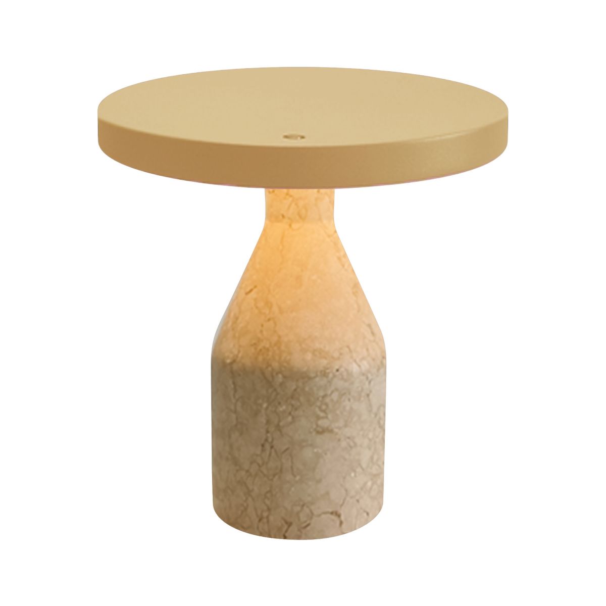 Настольная лампа Arlight SP-CROOD-TAB-R22.5x24-7W Warm3200-MIX (BG-BG, 140 deg, 230V) (IP20, Травертин) 061770 061770 - магазин электротехники Electroshop