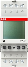 Реле времени недельное цифровое DWA2 ABB с астрономической функцией 2 канала 16А 2НО/НЗ 2CSM222501R1000 2CSM222501R1000 - магазин электротехники Electroshop