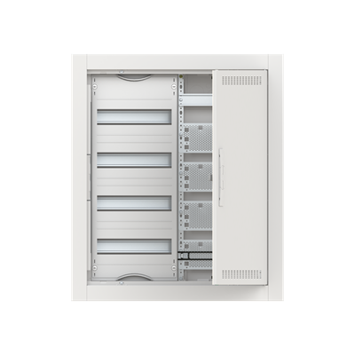 CU24VML Шкаф распределительный ABB в нишу на 48 модулей комбинированный с медиапанелью IP30 714* 615*125 2CPX052671R9999 2CPX052671R9999 - магазин электротехники Electroshop