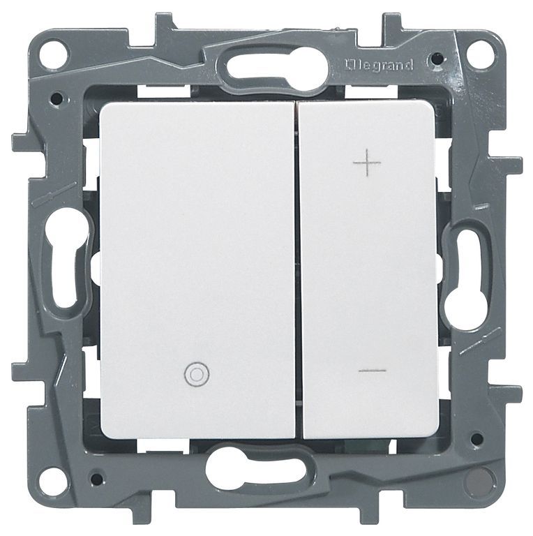 Светорегулятор нажимной Legrand Etika 400W, белый 672218 672218 - магазин электротехники Electroshop