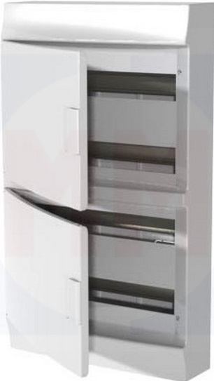 Бокс настенный ABB Mistral41 72М модуля (4x18) непрозрачная дверь с клеммным блоком 1SLM004102A3110 1SLM004102A3110 - магазин электротехники Electroshop