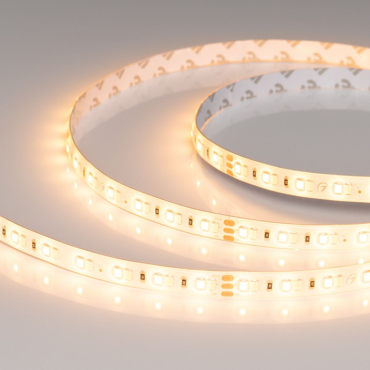 Светодиодная лента герметичная Arlight ULW-SE-A140-10mm 24V Day-MIX (14.4 W/m, IP65, 5m) (Изменяемая ЦТ) 058981(1) 058981(1) - магазин электротехники Electroshop
