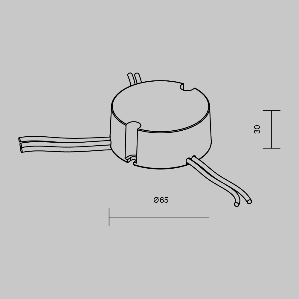 Драйвер Maytoni Dali 25Вт DC42В IP20 721027 721027 - магазин электротехники Electroshop