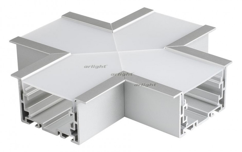 Угол Arlight S2-LINIA69-F-X90 крестовой 021281 021281 - магазин электротехники Electroshop