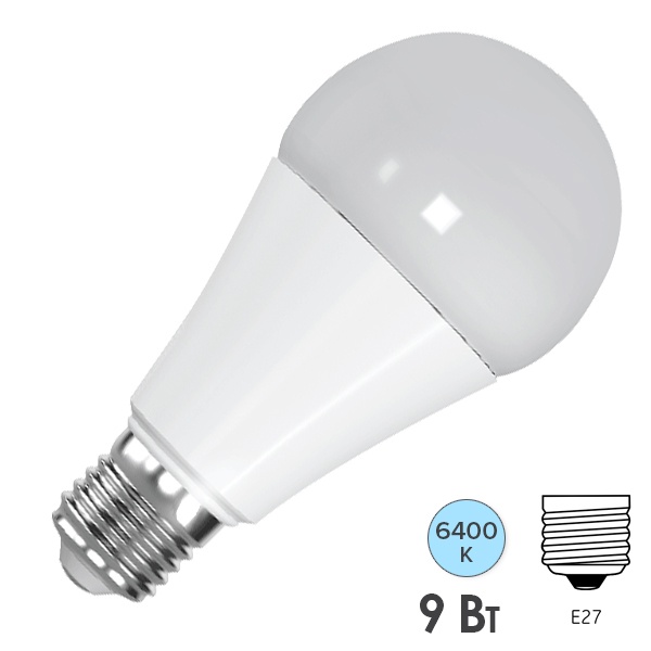Лампа светодиодная FL-LED-A60 9W 6400К 220V E27 860Lm Foton Lighting 611420 611420 - магазин электротехники Electroshop