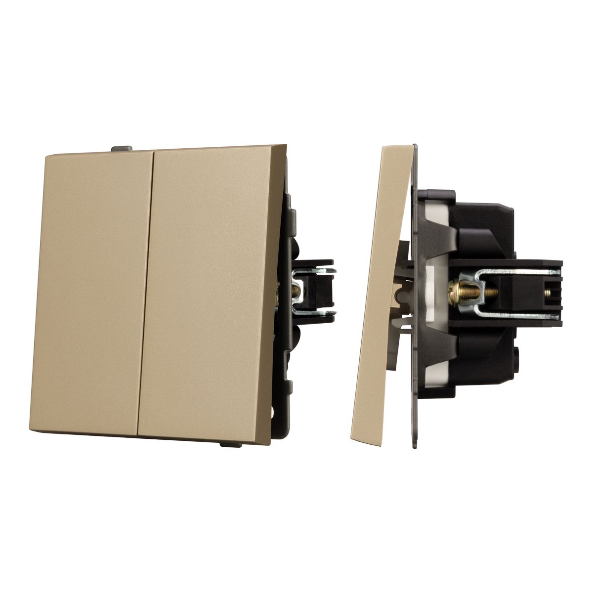 Механизм выключателя управления шторами Arlight SWT-TENDO-MKR2-SFPL-GD (230V, 10A) 054560 054560 - магазин электротехники Electroshop