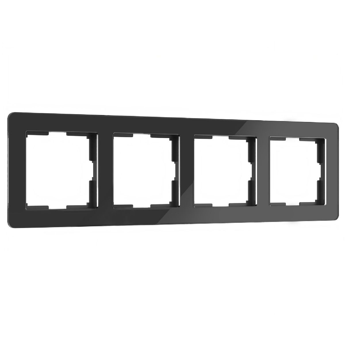 Рамка на 4 поста Werkel Acrylic 4690389190544 W0042708 a062133 4690389190544 - магазин электротехники Electroshop