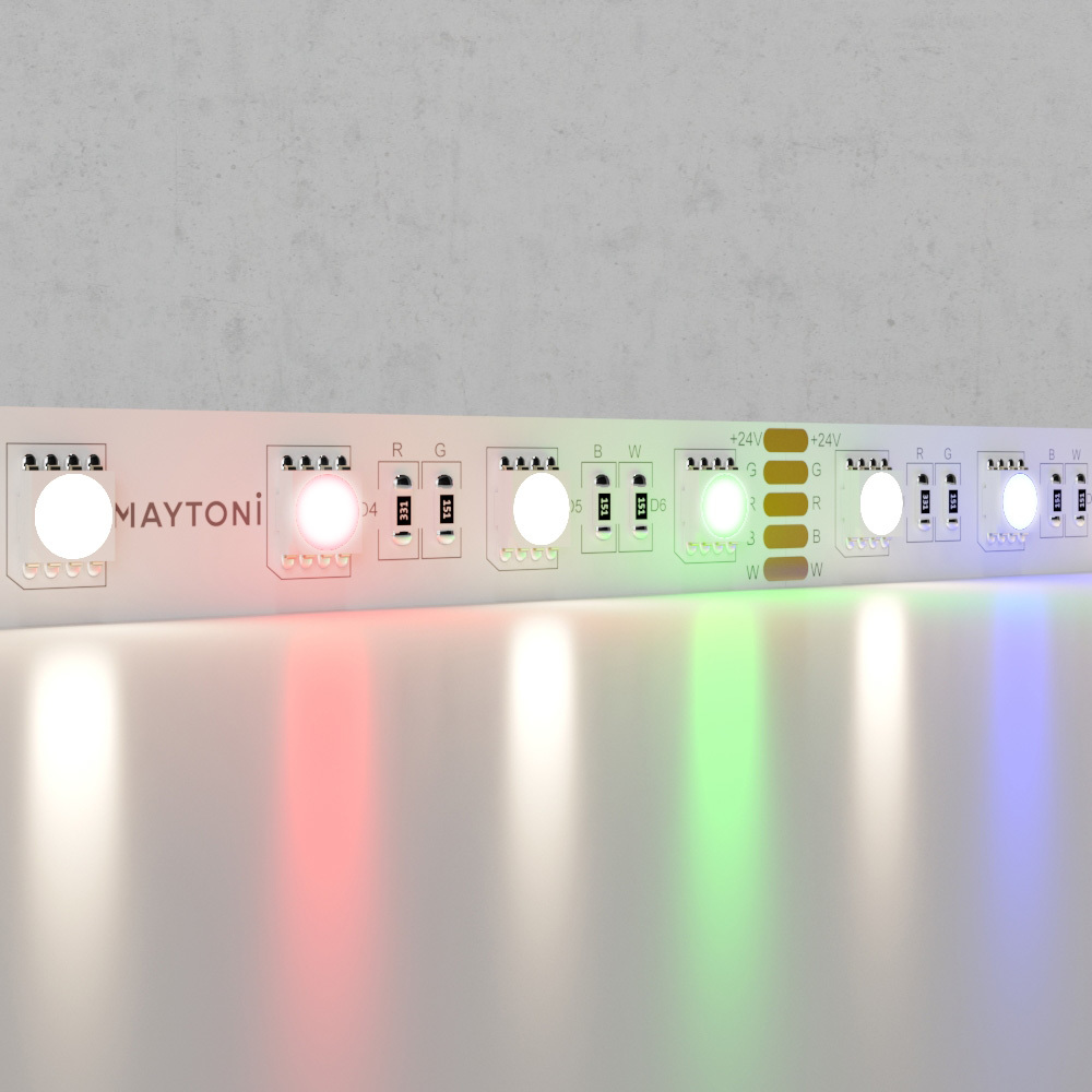 Светодиодная лента Maytoni Technical 24В 5050 19,2Вт/м RGBW 4000K IP20 10180 10180 - магазин электротехники Electroshop