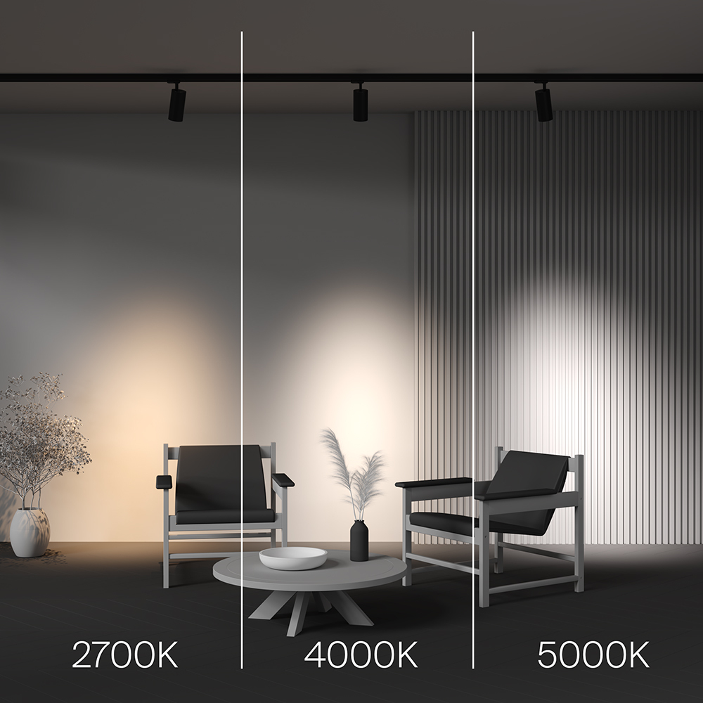 Трековый трехфазный светильник Maytoni Technical Focus Led TR197-3-40WCCT-M-B TR197-3-40WCCT-M-B - магазин электротехники Electroshop