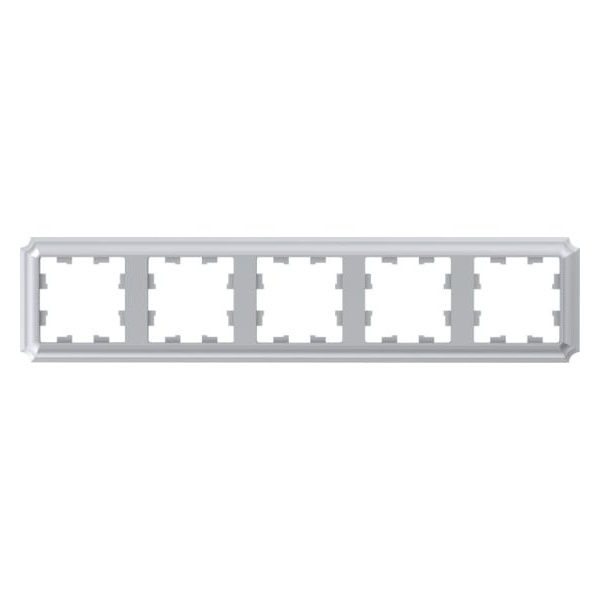 Рамка 5-пост Systeme Electric AtlasDesign Antique белый ATN100105 ATN100105 - магазин электротехники Electroshop