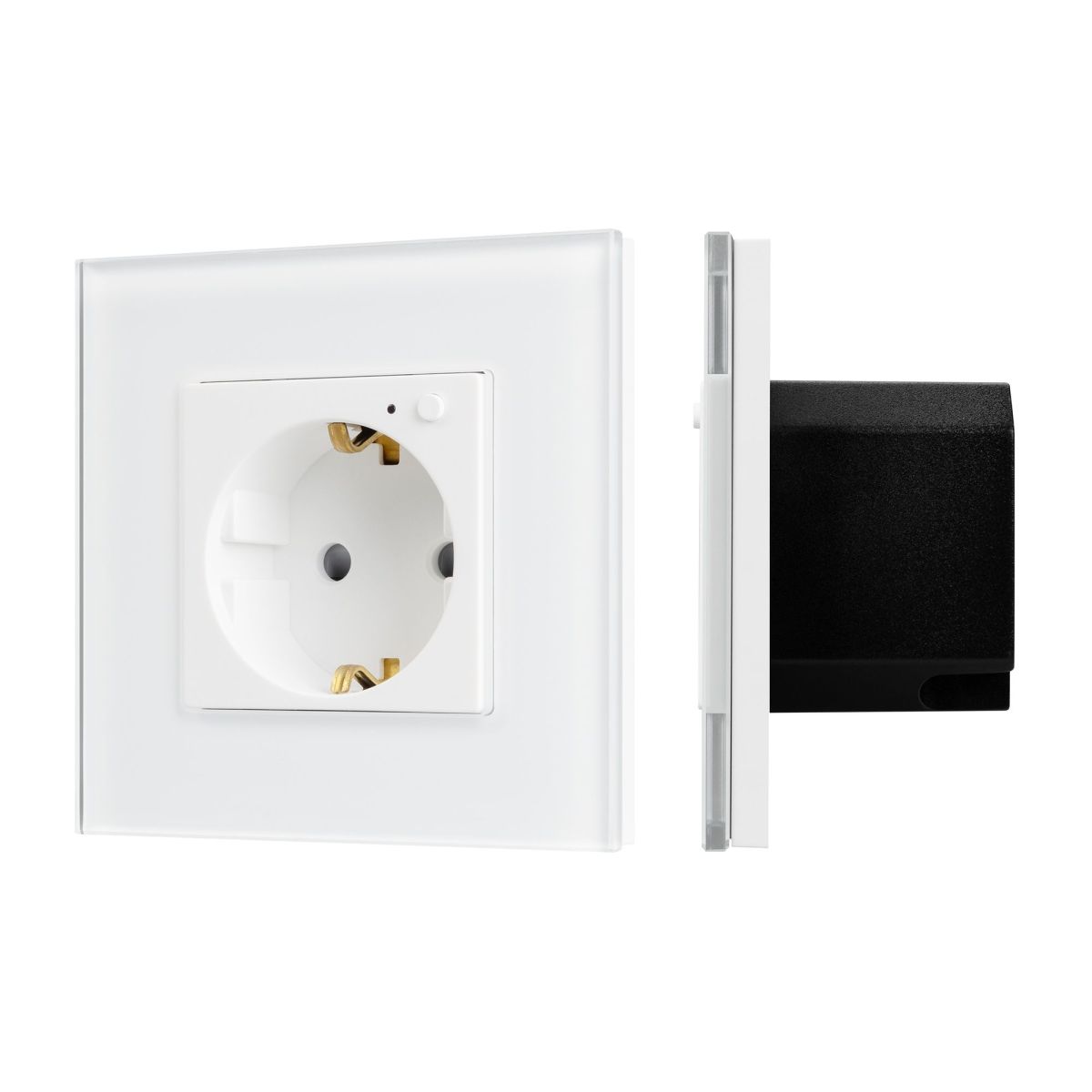 Розетка электрическая с Zigbee управлением Arlight SCT-OMALI-EUZB1-PL-WH (240V, 16A, Zigbee) 050215 050215 - магазин электротехники Electroshop
