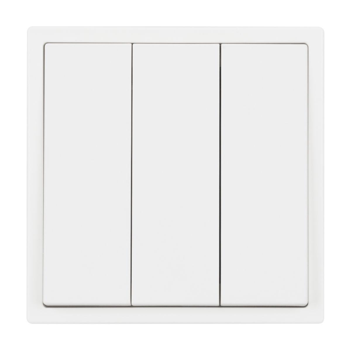 Механизм выключателя трехклавишный непроходной Arlight SWT-NOBE-MK03-SFPL-WH (230V, 10A) (Белый кварц) 061801 061801 - магазин электротехники Electroshop