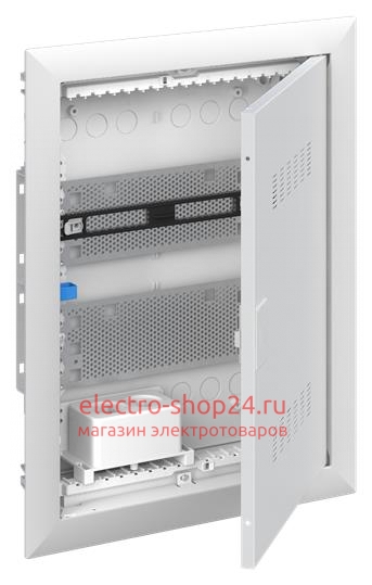 UK620MVB Шкаф мультимедиа (без розетки) с дверью с вентиляционными отверстиями в 2 ряда и с DIN-рейкой ABB 2CPX031454R9999 2CPX031454R9999 - магазин электротехники Electroshop