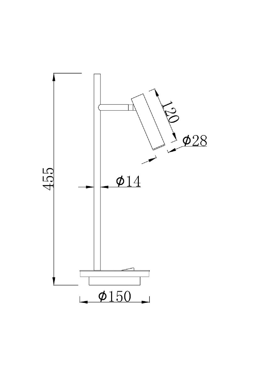 Настольная лампа Maytoni Estudo Z010TL-L8W3K Z010TL-L8W3K - магазин электротехники Electroshop