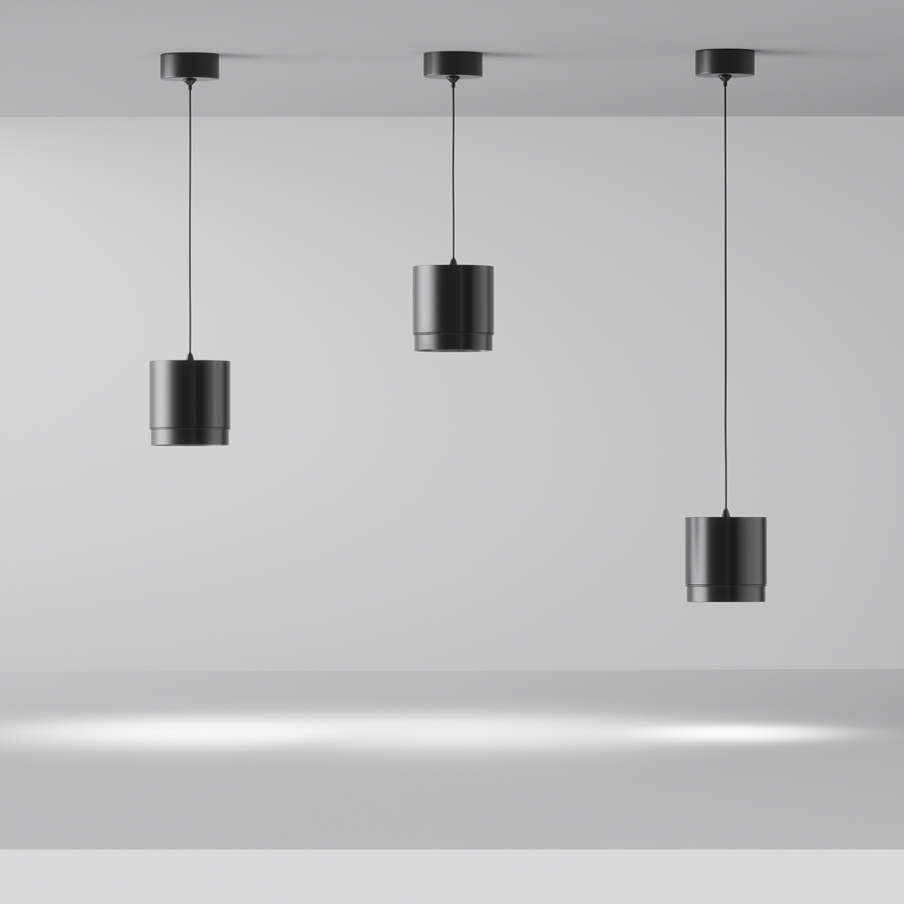 Подвесной светильник Maytoni Technical Pendant Polar P088PL-GX53-B P088PL-GX53-B - магазин электротехники Electroshop