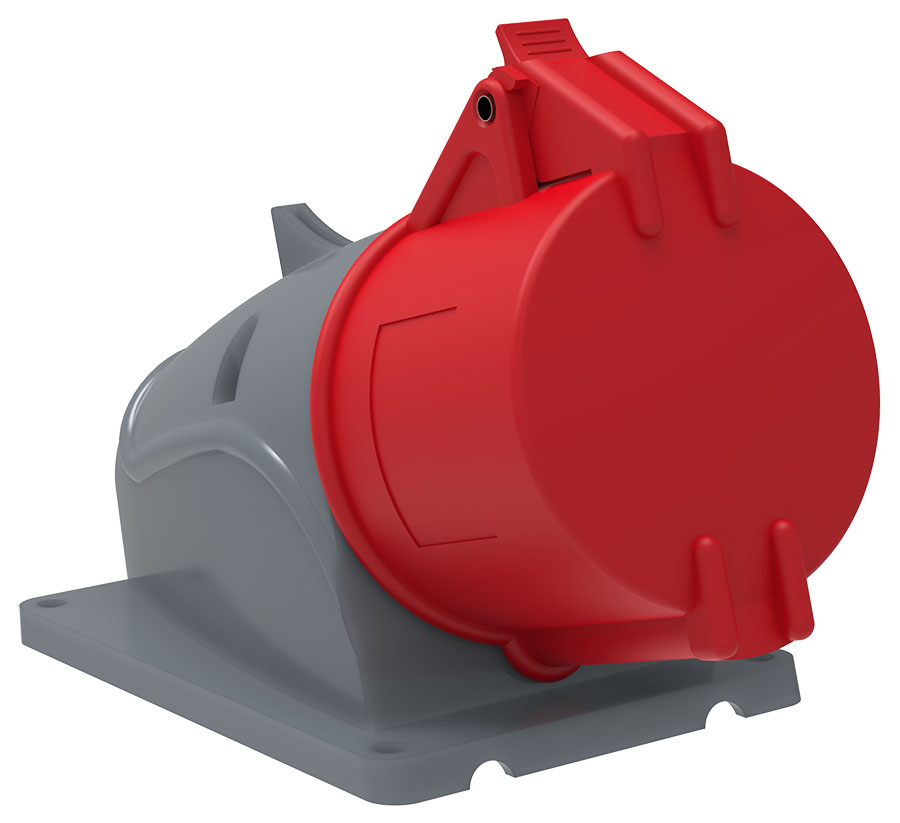 Розетка стационарная ССИ-125 32А-6ч/200/346-240/415В 3Р+РЕ+N IP44 MAGNUM ИЭК PSN12-032-5 PSN12-032-5 - магазин электротехники Electroshop