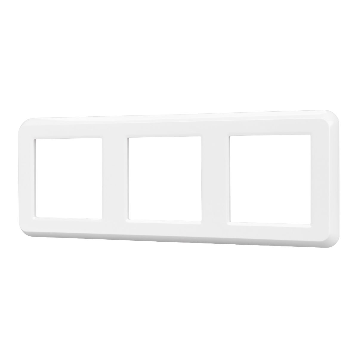 Рамка трехместная Arlight FRM-VERSA-PL-3-WH 043782 043782 - магазин электротехники Electroshop
