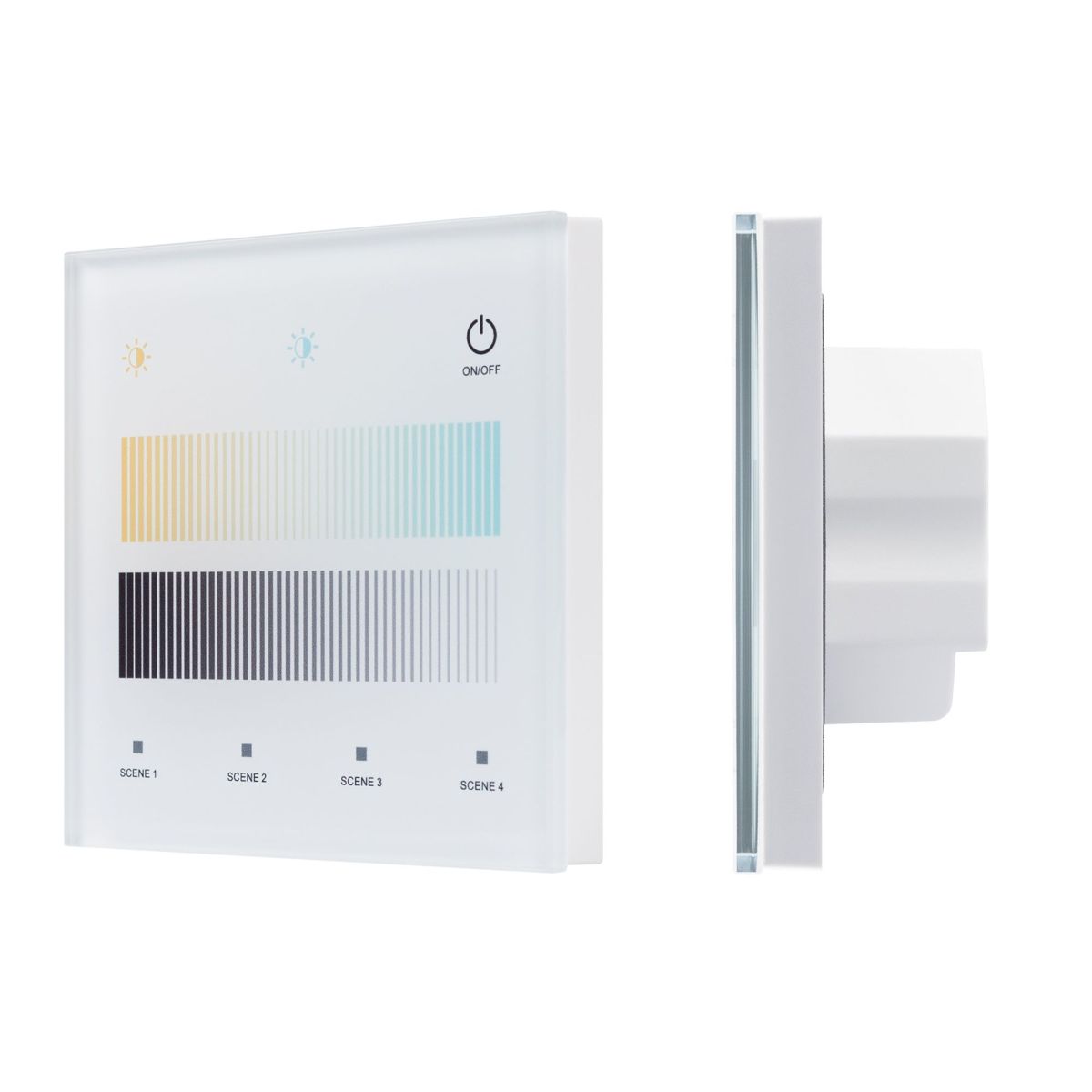 Сенсорная панель Arlight SMART-DALI-301-11-1G-4SC-MIX-IN White (BUS/24V, Touch, 2.4G) 046551 046551 - магазин электротехники Electroshop