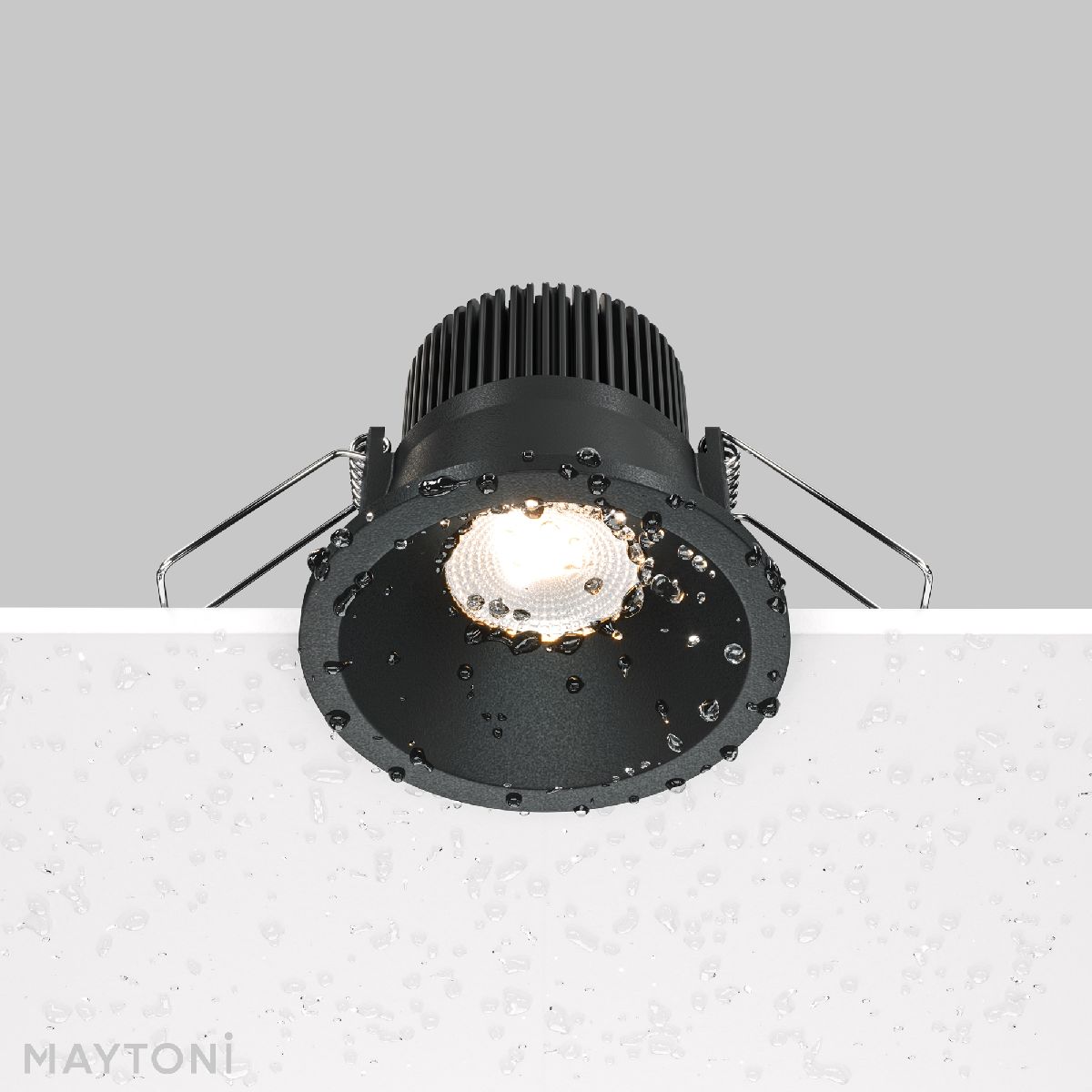 Встраиваемый светильник Maytoni Zoom DL034-01-06W3K-B DL034-01-06W3K-B - магазин электротехники Electroshop