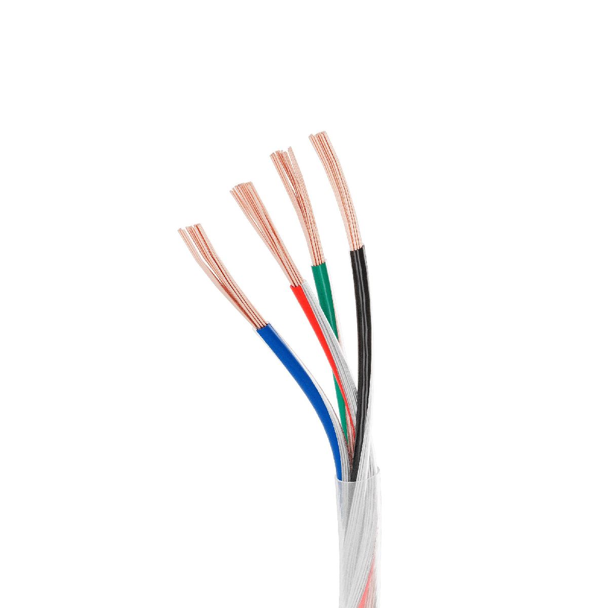 Провод питания Arlight ARL-20AWG-CLEAR-4Wire-CU-Double (4x0.75mm) 040594 040594 - магазин электротехники Electroshop