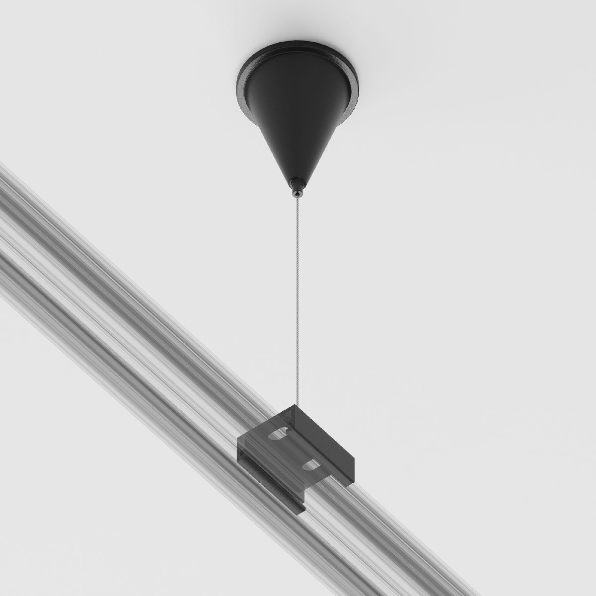 Подвес Maytoni Technical Accessorises TRA005WS-31B TRA005WS-31B - магазин электротехники Electroshop
