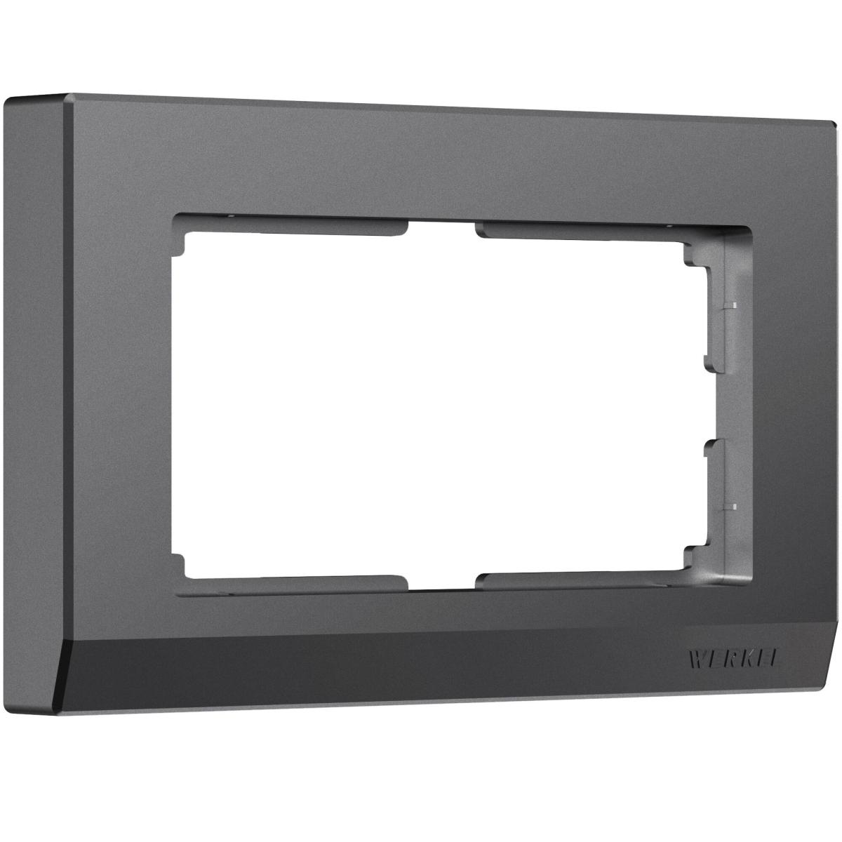 Рамка для двойной розетки Werkel Stark W0081864 4690389194542 a063120 4690389194542 - магазин электротехники Electroshop
